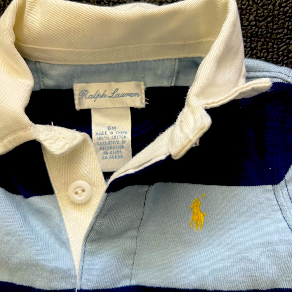 Ralph Lauren New without tags infant polo, size 6M